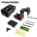 UUQ Mini Reflex Red Dot Sight with 12 Brightness