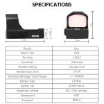 Foxarmy FXV22 Micro Red/Green Dot Sight
