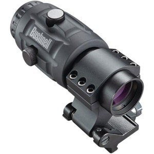 Bushnell 3X Magnifier Red Dot Sight - Matte Black