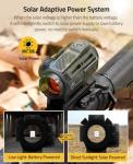 CVLIFE Solar Red Dot Sight with Multi-Reticle
