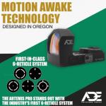 ADE RD3-022 Artemis PRO Motion Activated Red Dot Sight