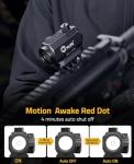 CVLIFE EagleFeather Reticle Red Dot Sight - 2 MOA