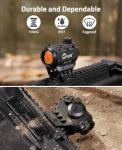CVLIFE EagleFeather Reticle Red Dot Sight - 2 MOA