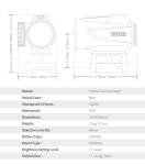 Feyachi V90 Compact 2 MOA Red Dot Sight