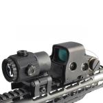 3X Magnifier Red Dot Holographic Sight for Hunting