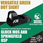 Ade Advanced Optics Green Dot Sight for Handguns
