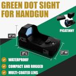 Ade Advanced Optics Green Dot Sight for Handguns