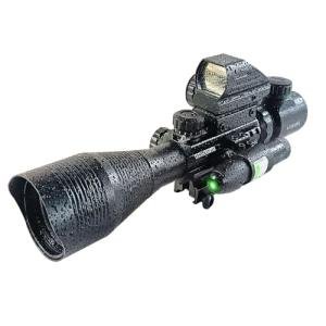 Tactical Red/Green Holographic Rifle Scope Combo
