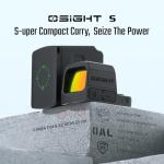 OSIGHT S Multi-Reticle Holographic Sight with Cover