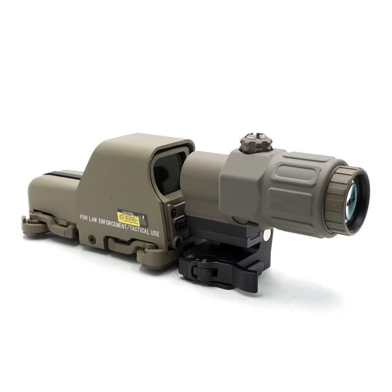 553 Holographic Red Green Dot Sight Combo with G33 Magnifier