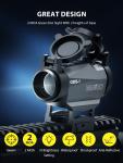 Green Dot 2 MOA Holographic Sight for Rails