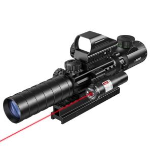 MidTen 3-9x32 Scope with Red/Green Dot Sight
