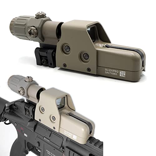 553 Holographic Red Green Dot Sight Combo with G33 Magnifier