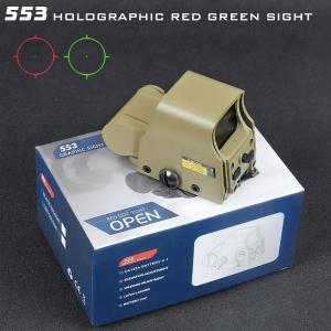 553 Red Green Dot Holographic Reflex Sight 20mm