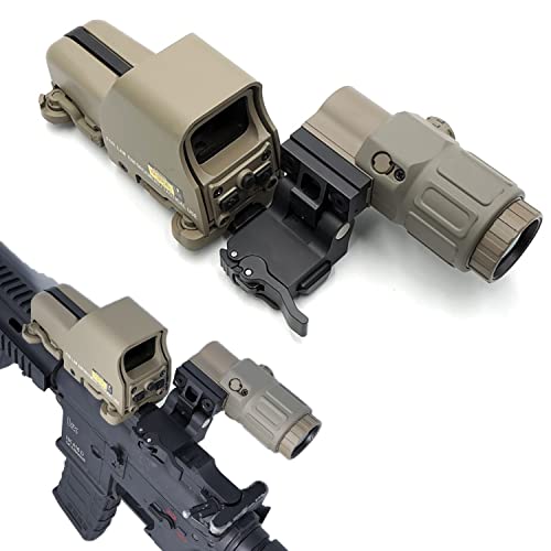 553 Holographic Red Green Dot Sight Combo with G33 Magnifier