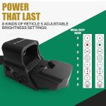 Advanced Optics Crusader 8 Reticle Reflex Sight