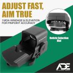 Advanced Optics Crusader 8 Reticle Reflex Sight
