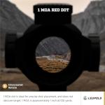 Leupold Freedom Red Dot Sight - 1.0 MOA BDC