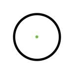 Holosun HE403B-GR Green 2MOA Reflex Sight