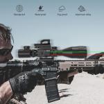 UUQ 4-16X50 AO Red/Green Holographic Sight