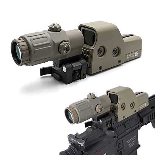 553 Holographic Red Green Dot Sight Combo with G33 Magnifier