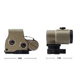 558 Green/Red Dot Sight with 3X Magnifier
