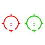 558 Green/Red Dot Sight with 3X Magnifier