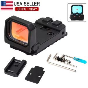 Tactical Flip-Up Red Dot Holographic Sight