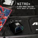 Monstrum Nitro+ Red Dot Sight with Rear Sight