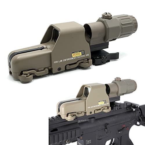 553 Holographic Red Green Dot Sight Combo with G33 Magnifier