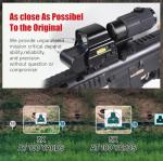 558 G45 Metal Red/Green Dot Holographic Sight