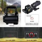 558 G45 Metal Red/Green Dot Holographic Sight