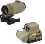 Red and Green Holographic Sight with 3x/5x Magnifier