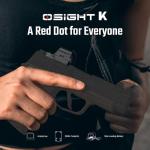 OSIGHT K Micro Red Dot Sight, 6 MOA