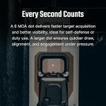 OSIGHT K Micro Red Dot Sight, 6 MOA