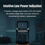 OSIGHT K Micro Red Dot Sight, 6 MOA