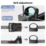 SECDES 3 MOA Waterproof Red Dot Sight