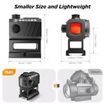 Motion Awake 3 MOA Red Dot Sight for Rifles