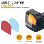 Bravary UL1 1x22mm Red Dot Sight - Silver