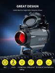 2 MOA Red Dot Holographic Sight for Rails