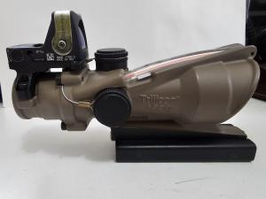 Trijicon FDE ACOG 4x32 Red Dot Sight
