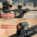 LERNAS 2MOA Red Dot Sight with Co-Witness Mount