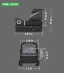 VOTATU PMD505-G Micro Green Dot Sight