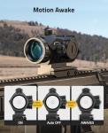 CVLIFE 3X Compact Prism Scope with Illuminated Reticle