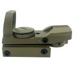 Red/Green Dot Holographic Reflex Sight with 4 Reticles