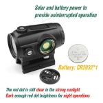 Solar Red Dot Reflex Sight with Night Vision