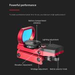 Red Green Dot Holographic Reflex Sight for Rifles