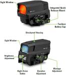 AMG-HS02 UH-1 Gen II 1 MOA Red Dot Sight