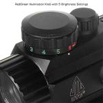 UTG 3.8" Red/Green Circle Dot Sight