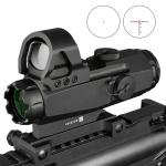 Hybrid HD 4x24mm Holographic Red Dot Sight